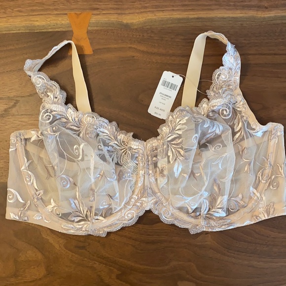 NWT Soma Sensuous Lace Underwire Bra 40DD …. Very pretty! - Picture 4 of 10